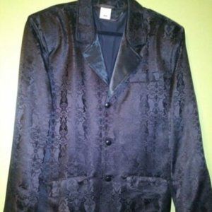 Lip Service Blacklist Brocade Suit Jacket Blazer - XL